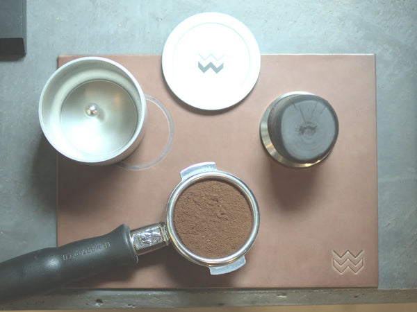 Natural Leather Tamping Mat | Weber Workshops - Sigma Coffee UK