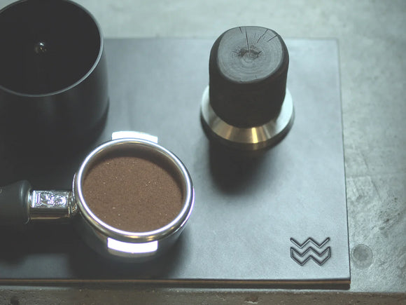 Natural Leather Tamping Mat | Weber Workshops - Sigma Coffee UK