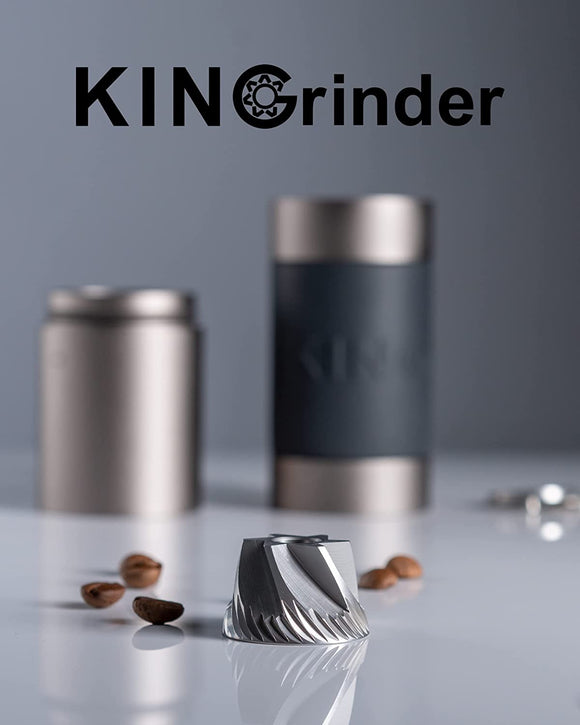 KINGrinder K2 Manual Hand Coffee Grinder External Adjustment Sigma Coffee UK